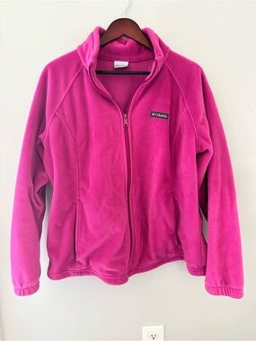 Columbia Pink Fleece Jacket